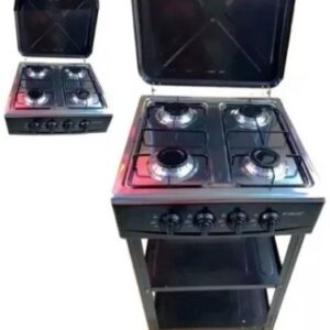 COCINA ENCIMERA 4 HORNILLAS CON ESTANTES