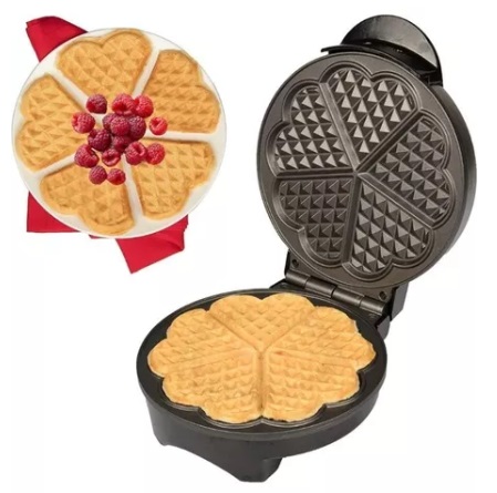 WAFLERA FORMA CORAZON
