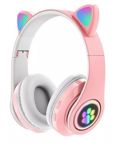 AUDIFONOS CON OREJITAS HUELLA