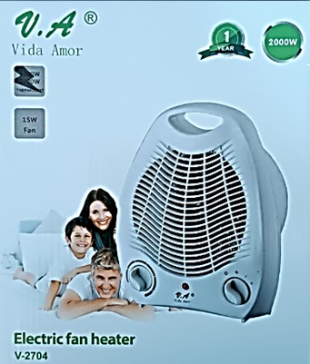 CALEFACTOR ELECTRICO 2000W