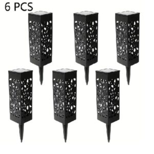 LAMPARA SOLAR PARA JARDIN X6