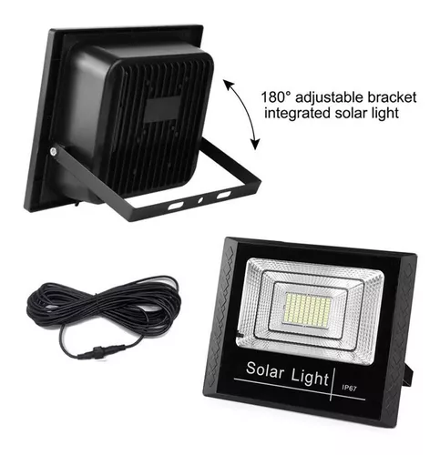 LAMPARA SOLAR CON PANEL DE 50W - Imagen 2
