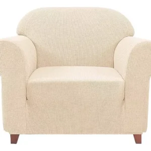 FUNDA CUBRE SILLON ELASTICA 1 CUERPO COLOR BEIS