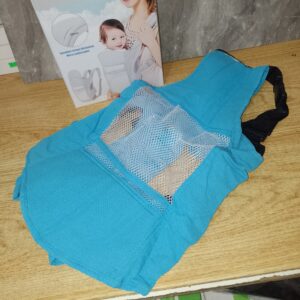 MOCHILA CANGURO PORTA BEBE AZUL 💙