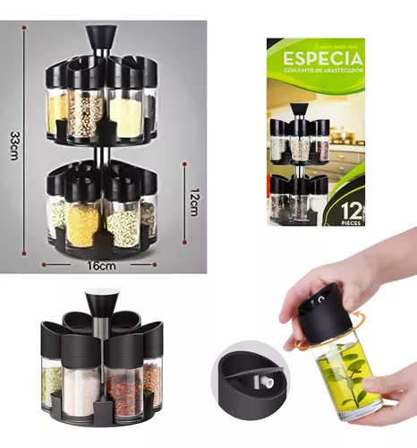 ESPECIERO DOBLE VIDRIO