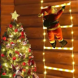 ESCALERA LUZ CALIDAD PARA NAVIDAD