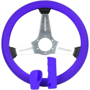 KIT CUBRE VOLANTE COLOR MORADO