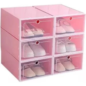 CAJON ZAPATERO X6 ROSADO