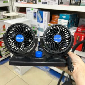 VENTILADOR PARA VEHÍCULO DOBLE