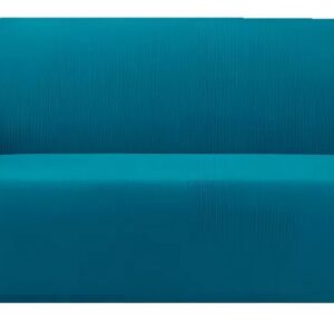 FUNDA CUBRE SILLON ELASTICA 2 CUERPOS TURQUESA