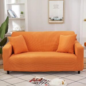 FUNDA CUBRE SILLON ELASTICA 3 CUERPOS NARANJA